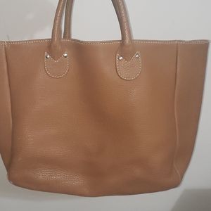Brown Barneys New York tote
